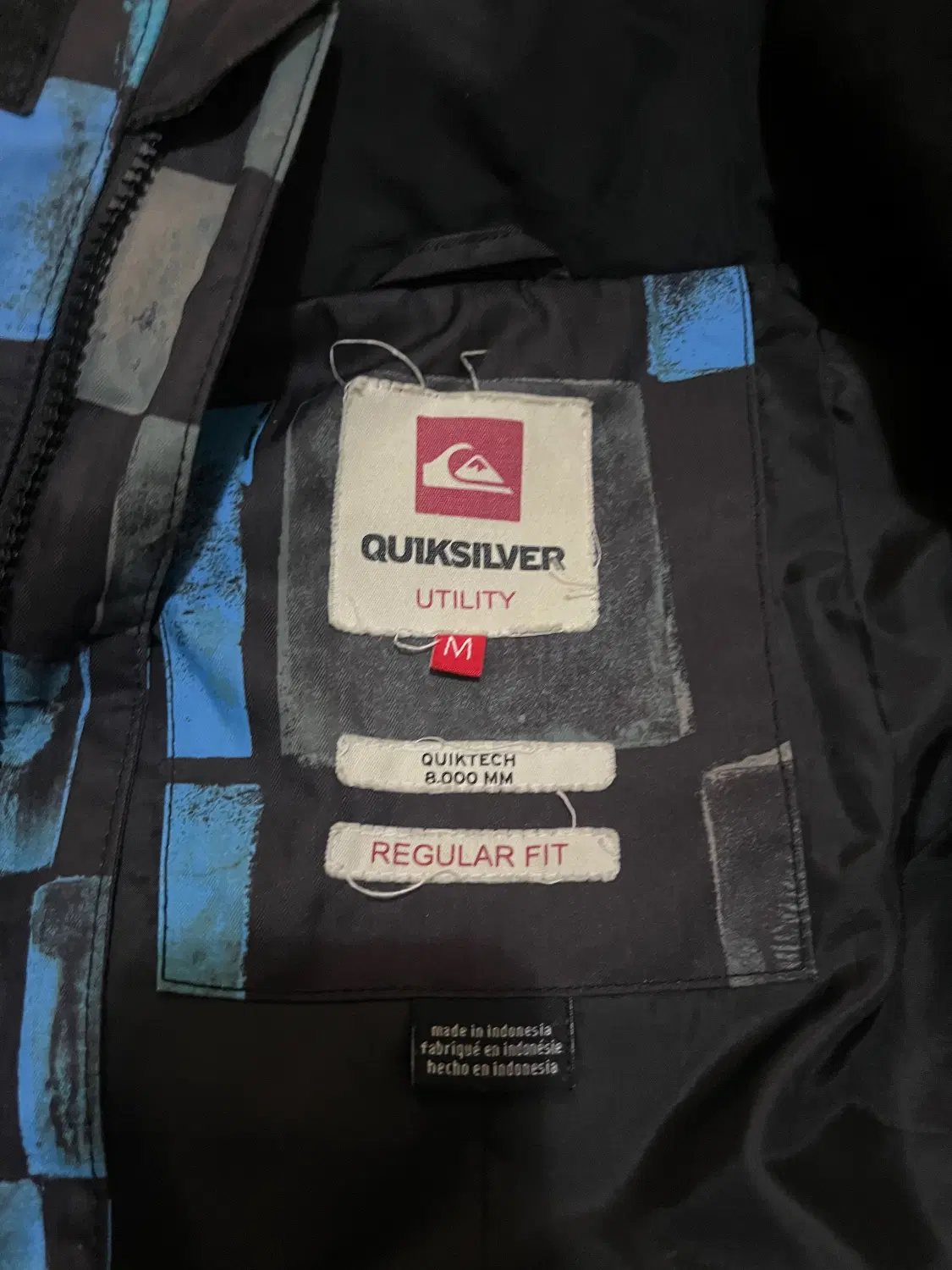 کاپشن اسکی quiksilver اورجینال|ورزشهای زمستانی|تهران, استاد معین|دیوار