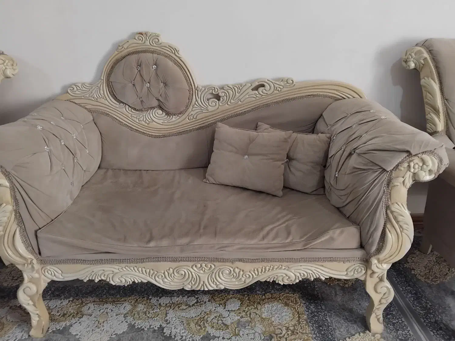 مبل۷نفره|مبلمان خانگی و میز عسلی|تاکستان, |دیوار