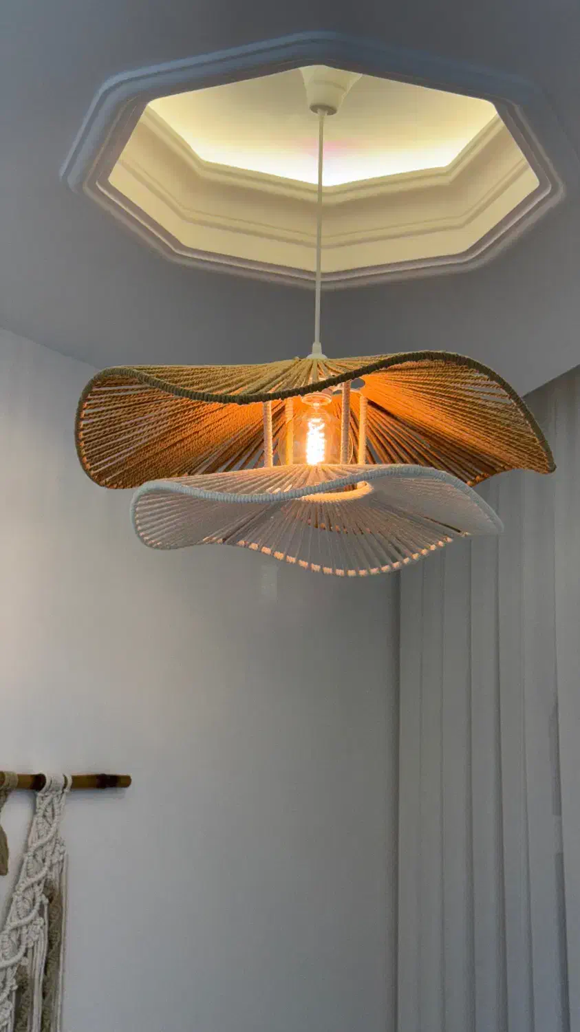 لوستر مکرومه|لوستر و چراغ آویز|تهران, بازار|دیوار