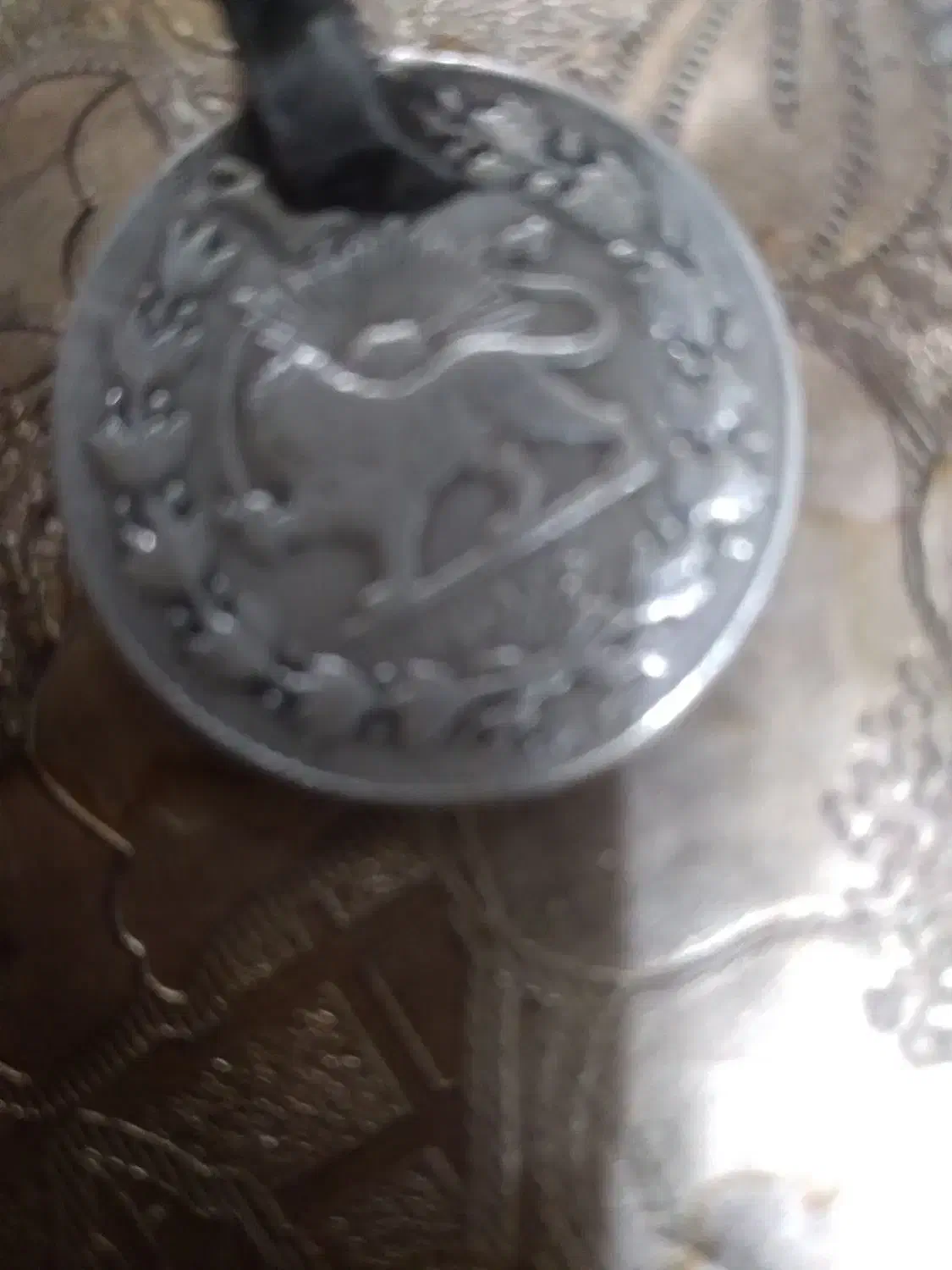 سکه هزار دیناری از سه شاه ایران|کلکسیون سکه، تمبر، اسکناس|شاندیز, |دیوار