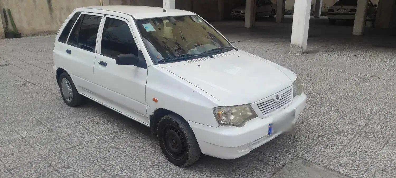 پراید ۱۱۱ سفید مدل ۹۷|خودرو سواری و وانت|رشت, سعدی (تختی)|دیوار