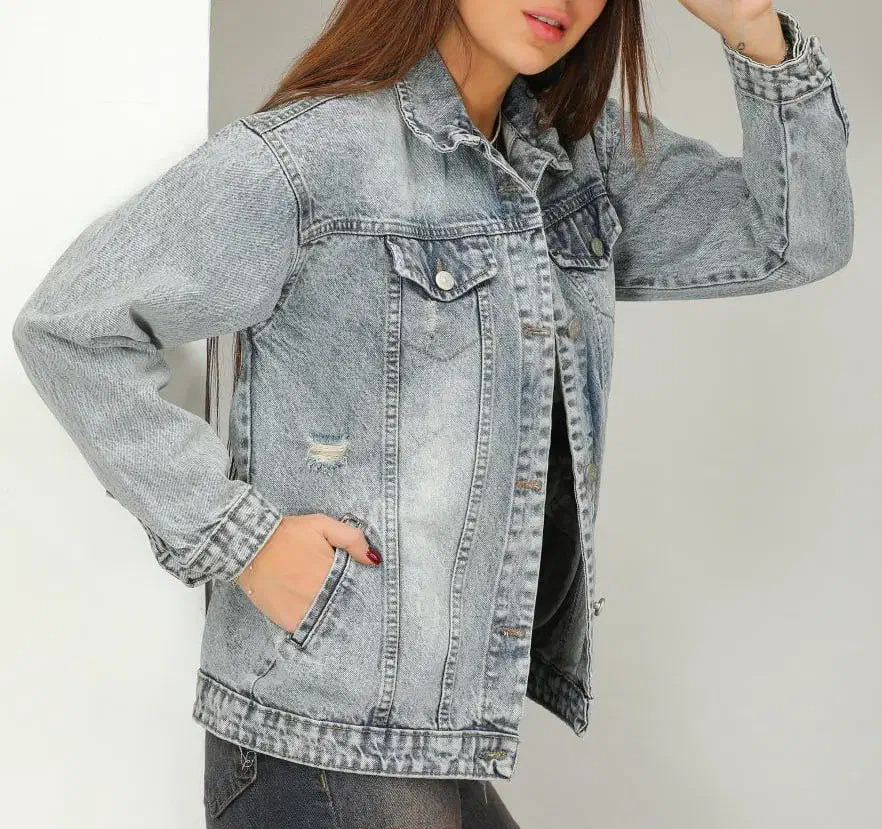 کت جین  بلند و کوتاه|لباس|نمین, |دیوار