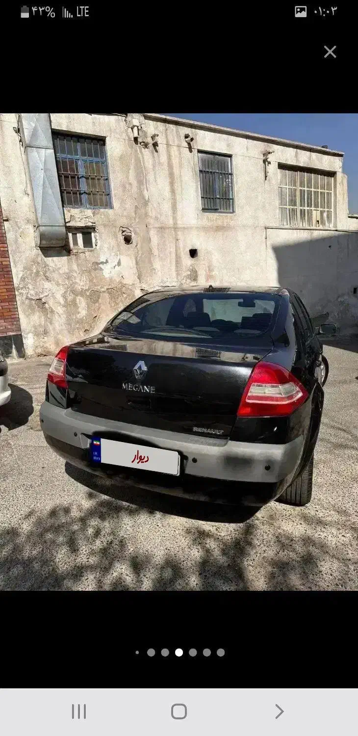 مگان ۲۰۰۰ اتومات|خودرو سواری و وانت|بندر گناوه, |دیوار