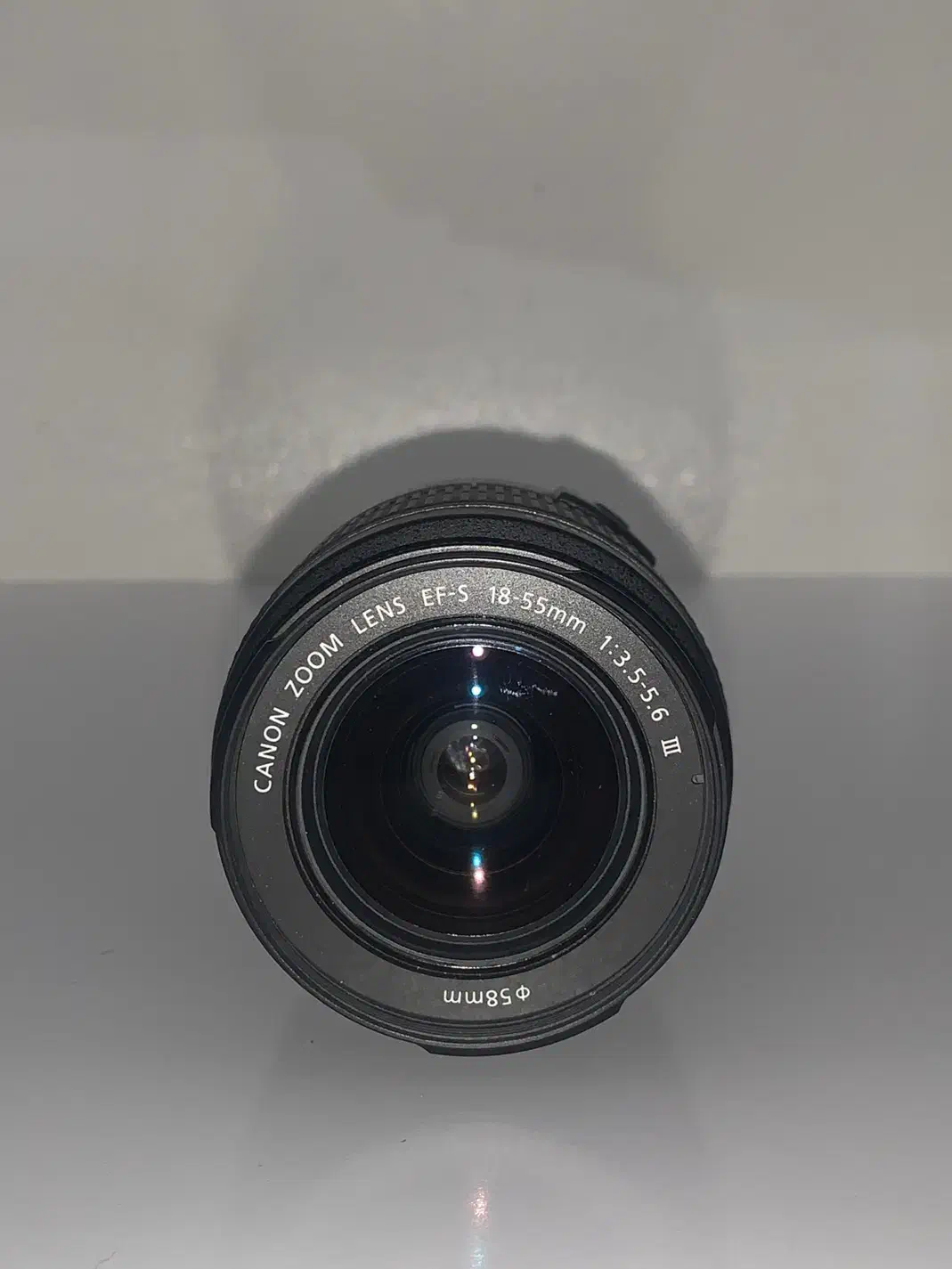 فروش لنز 55-18 کانن همراه با جعبه و درپوش لنز|دوربین عکاسی و فیلمبرداری|کیش, |دیوار
