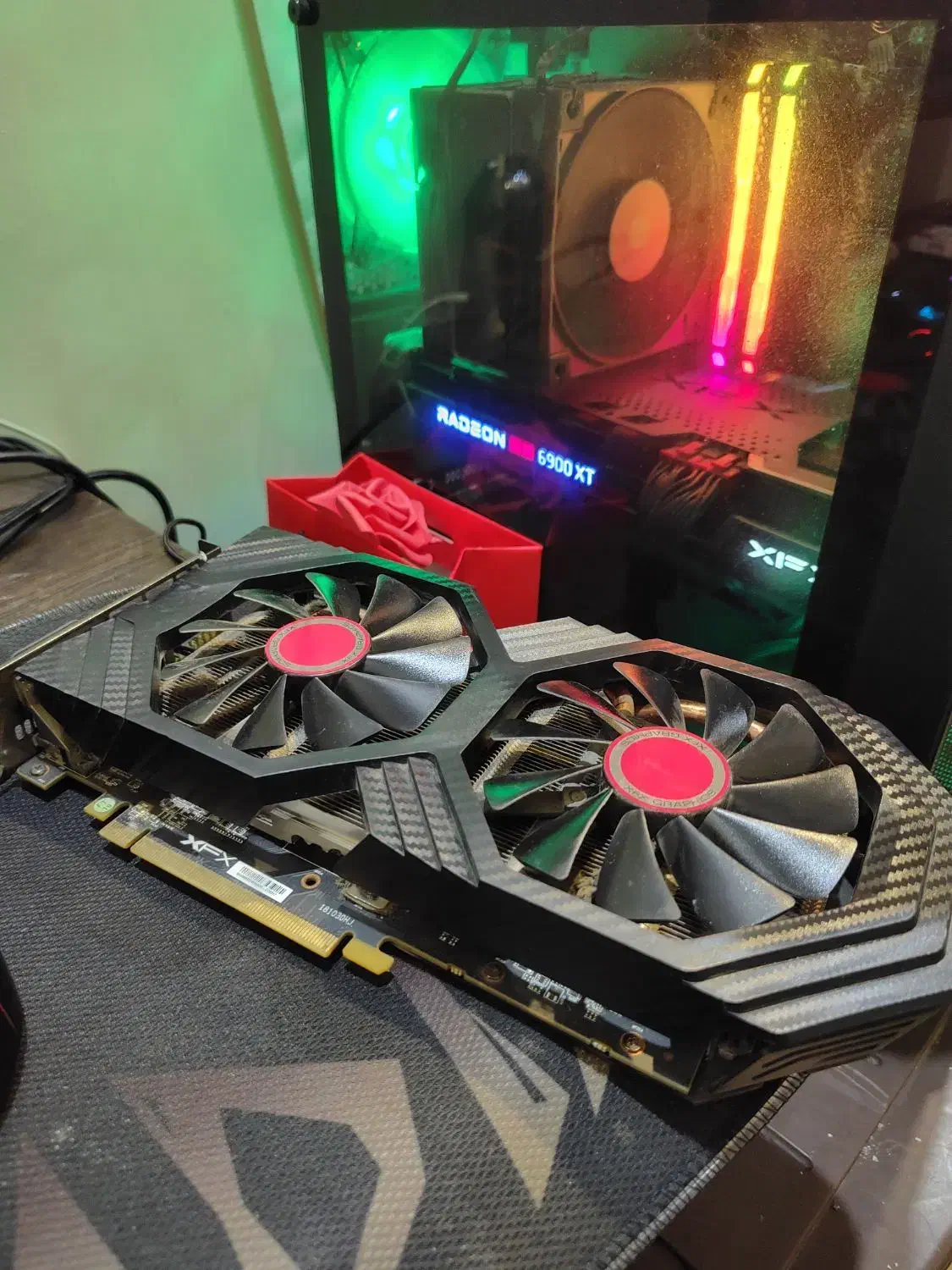 GPU RX 580 8GB|قطعات و لوازم جانبی رایانه|تهران, شهر زیبا|دیوار