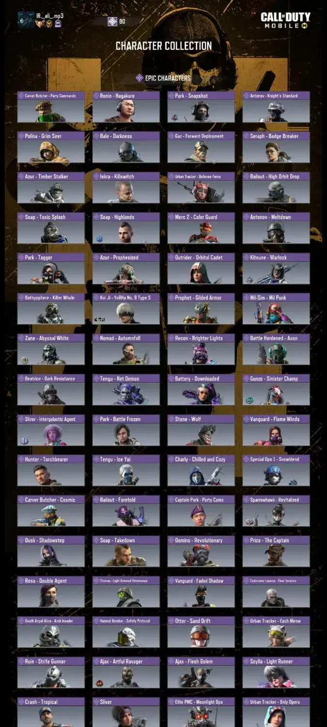 اکانت کالاف دیوتی موبایل|کنسول، بازی ویدئویی و آنلاین|تهران, میرداماد|دیوار