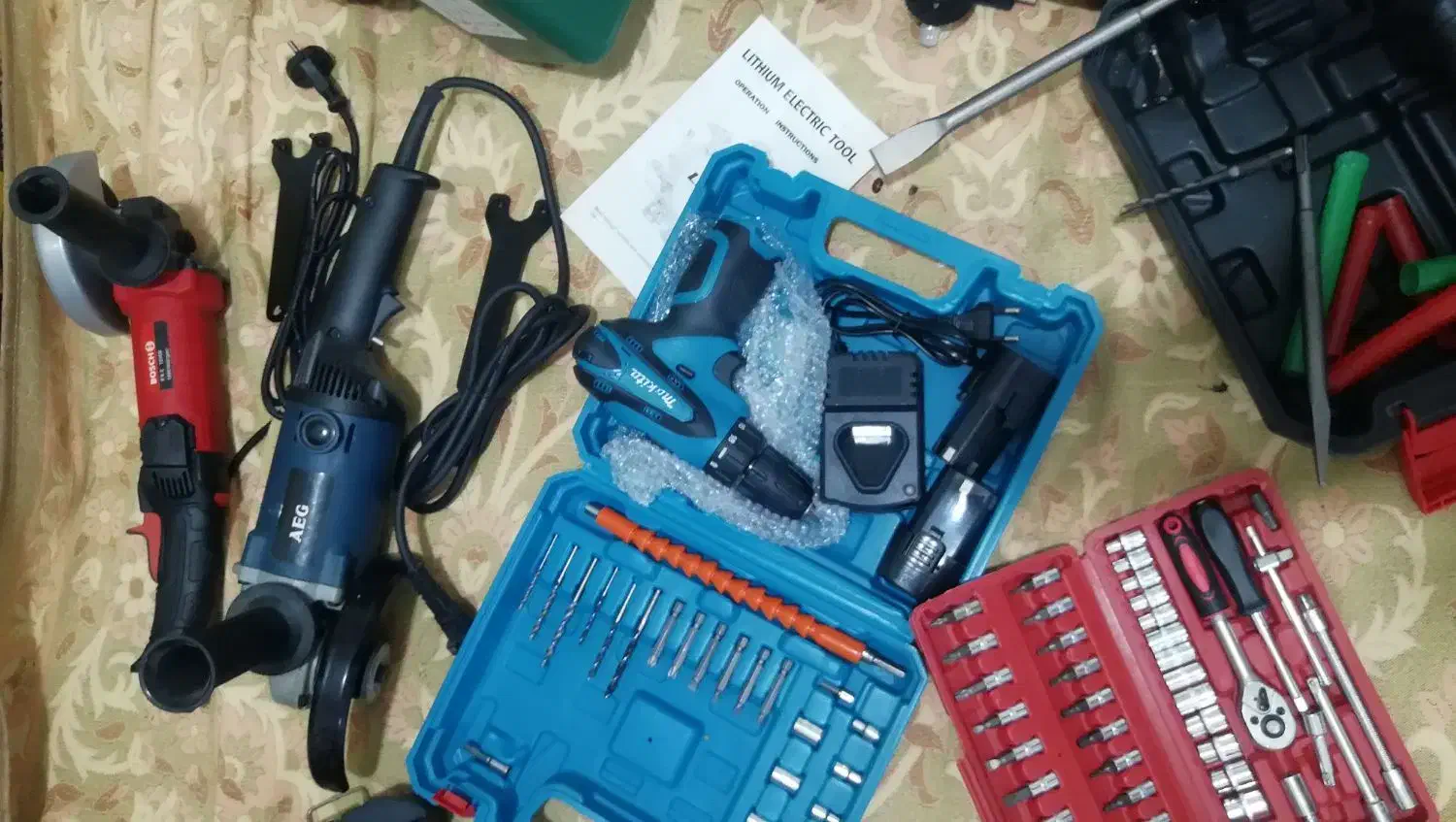 تعدادی لوازم دستگاه جوش. پیکور2کاره بوش|ماشین‌آلات صنعتی|گنبد کاووس, |دیوار