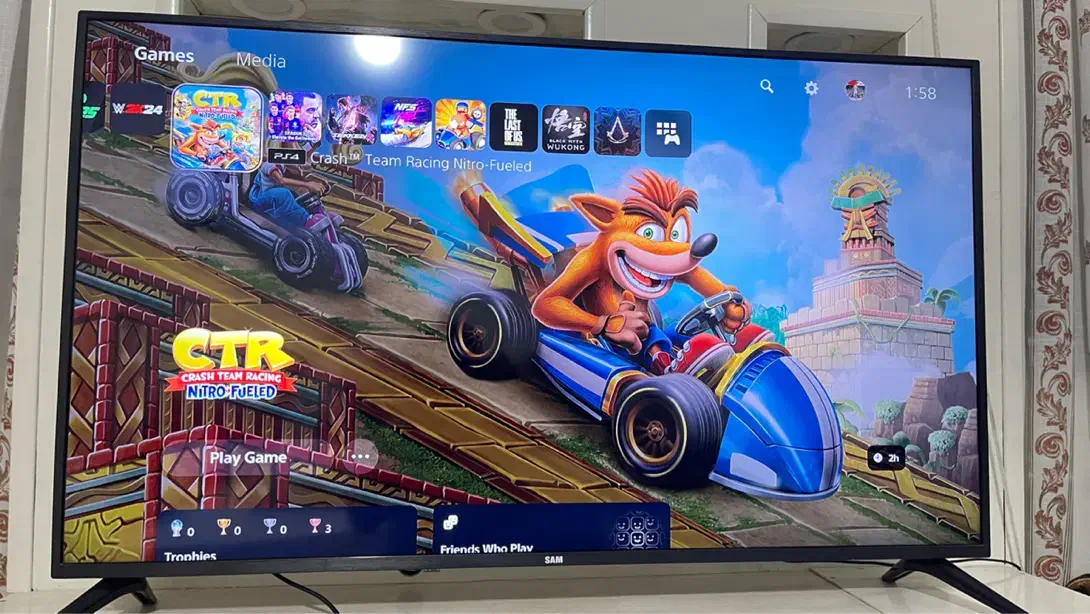 تلوزیون ۵۰ فورکی سام عالی|تلویزیون و پروژکتور|چهارباغ, |دیوار