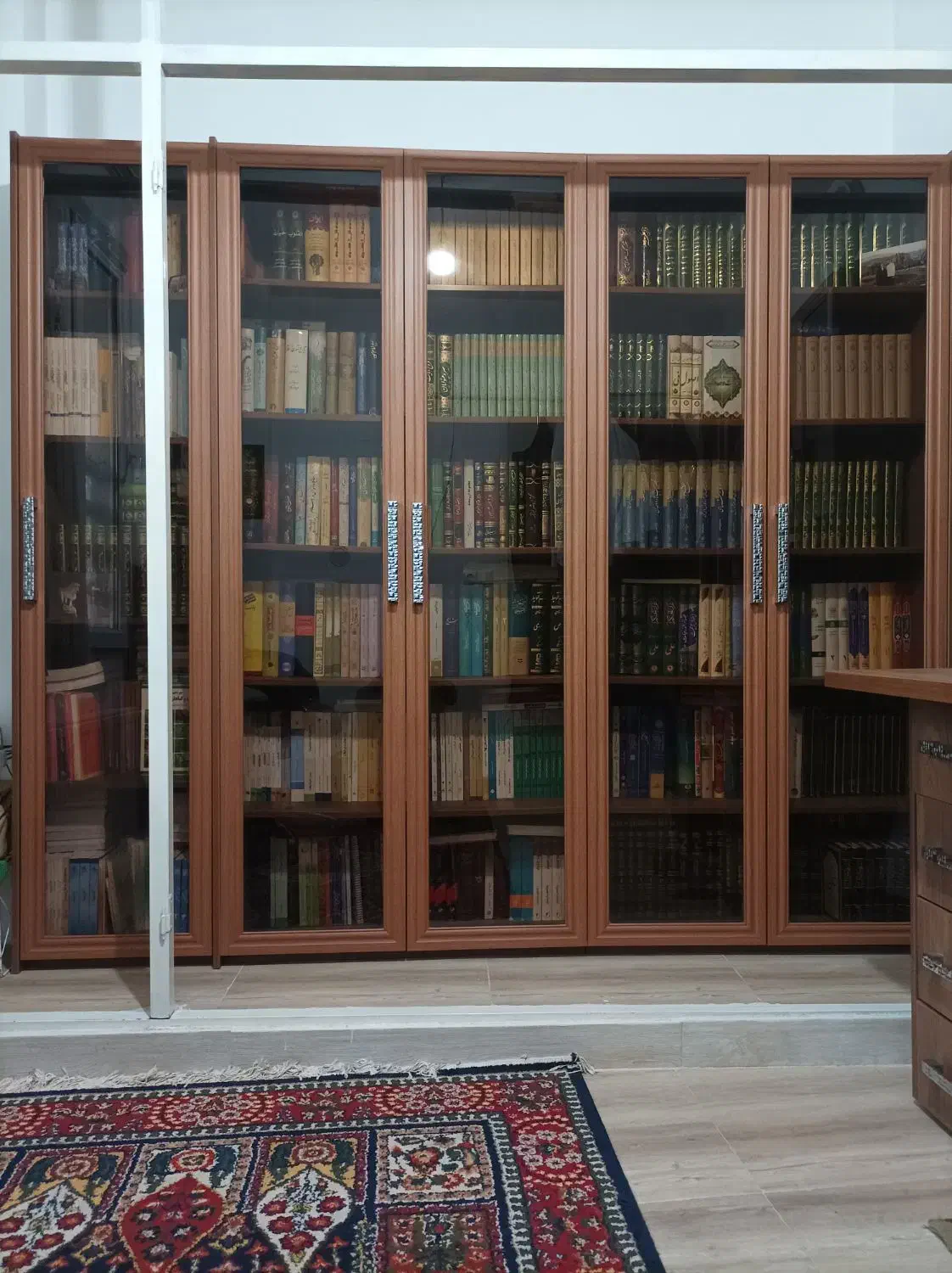 کتابخانه|کتابخانه، شلف، قفسه‌های دیواری|قزوین, |دیوار
