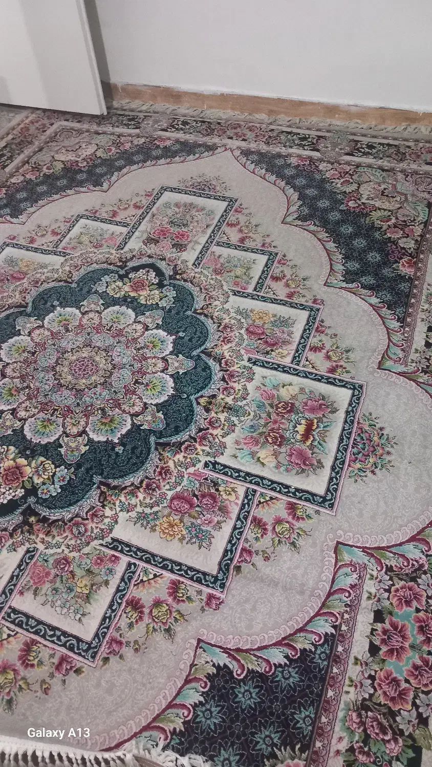 فرش۹متری در حد نو زیاد استفاده نشده|فرش|قائمشهر, |دیوار