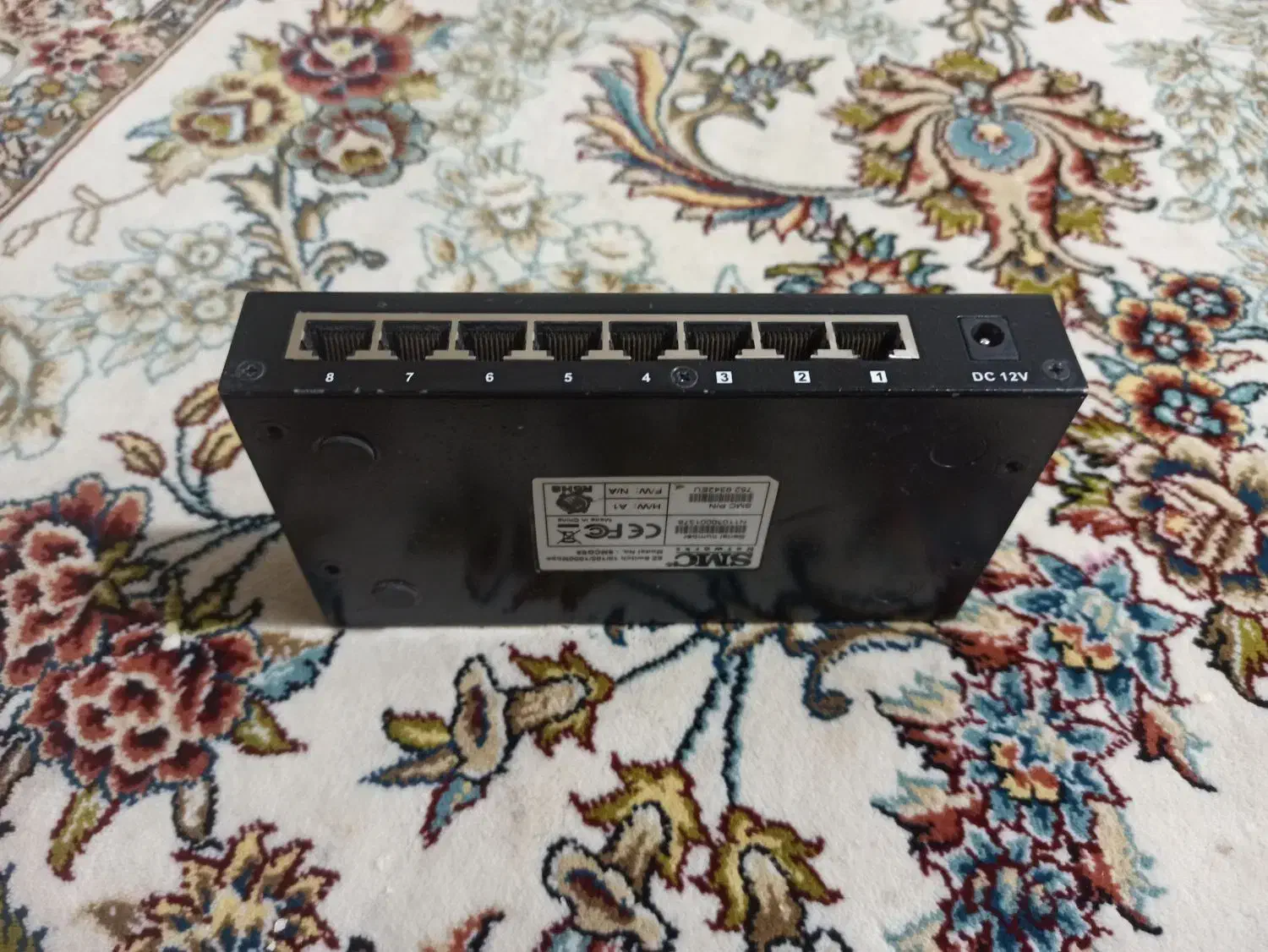 سوییچ 8 پورت مدل SMCGS8|مودم و تجهیزات شبکه|هشترود, |دیوار