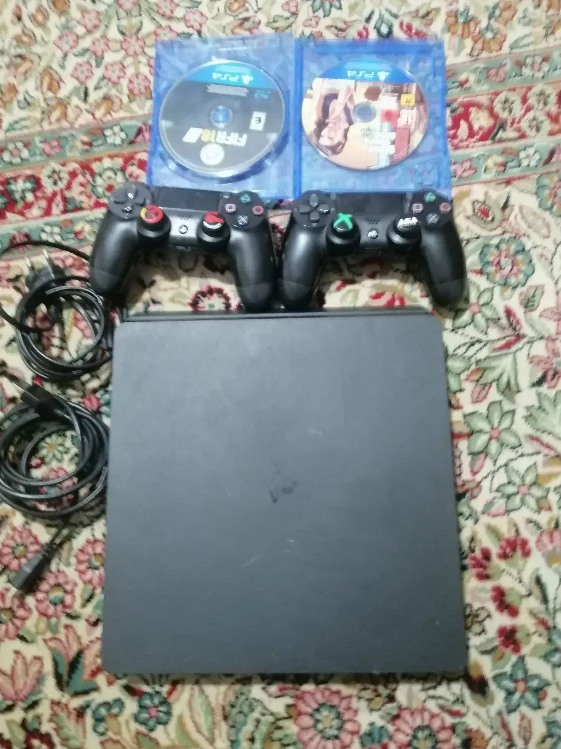 کنسول بازی . PS4سونی اسلیم500اصل ژاپن|کنسول، بازی ویدئویی و آنلاین|جیرفت, |دیوار
