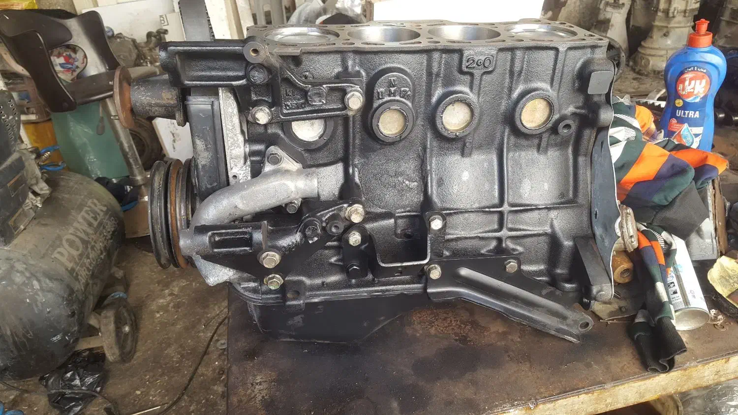 نیم موتور مزدا ۲۰۰۰ کاربراتور|قطعات یدکی و لوازم جانبی|رشت, جانبازان|دیوار