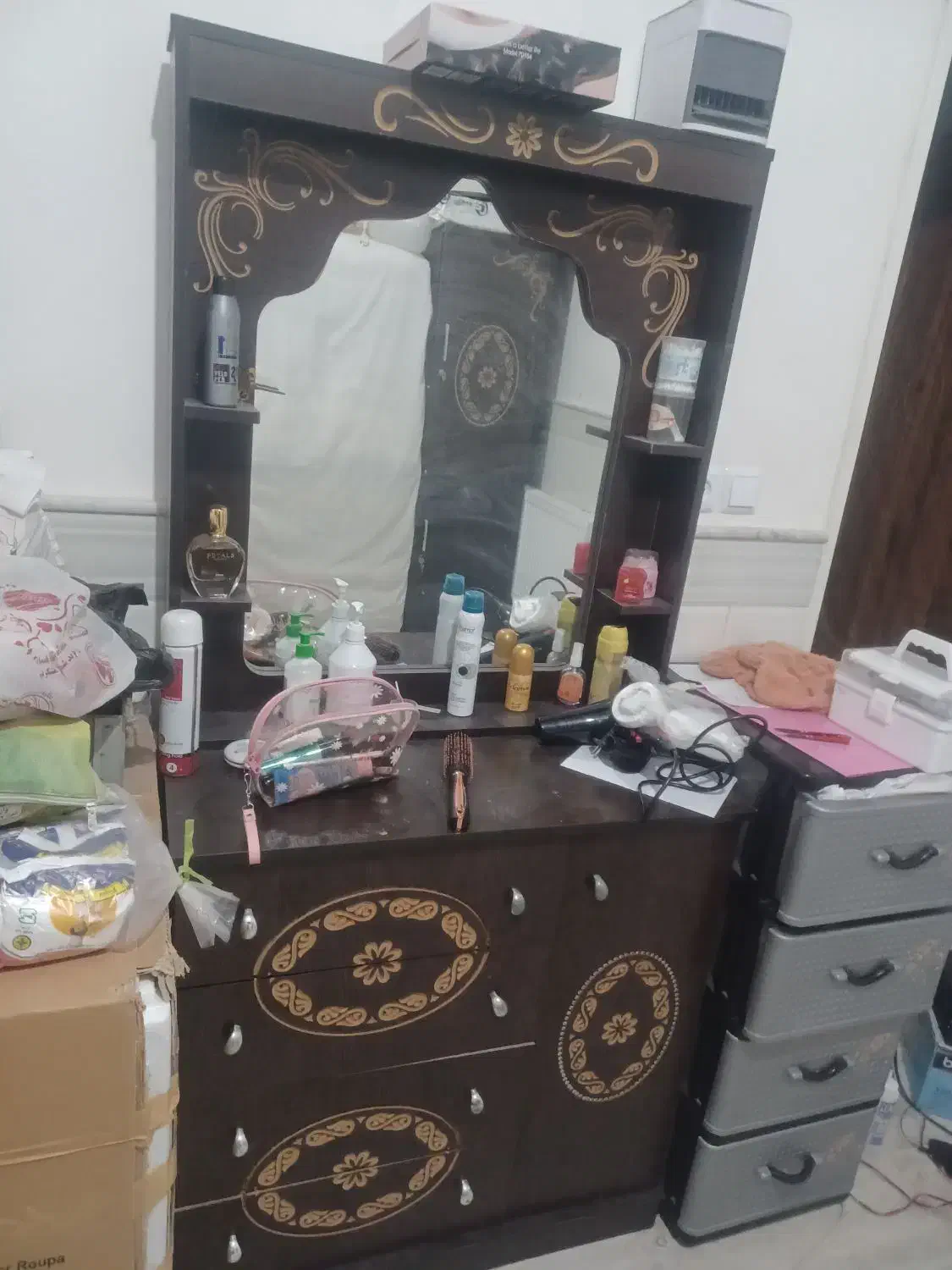 کمد رگال میزآرایش|جاکفشی، کمد، دراور|قم, شهرک فاطمیه|دیوار