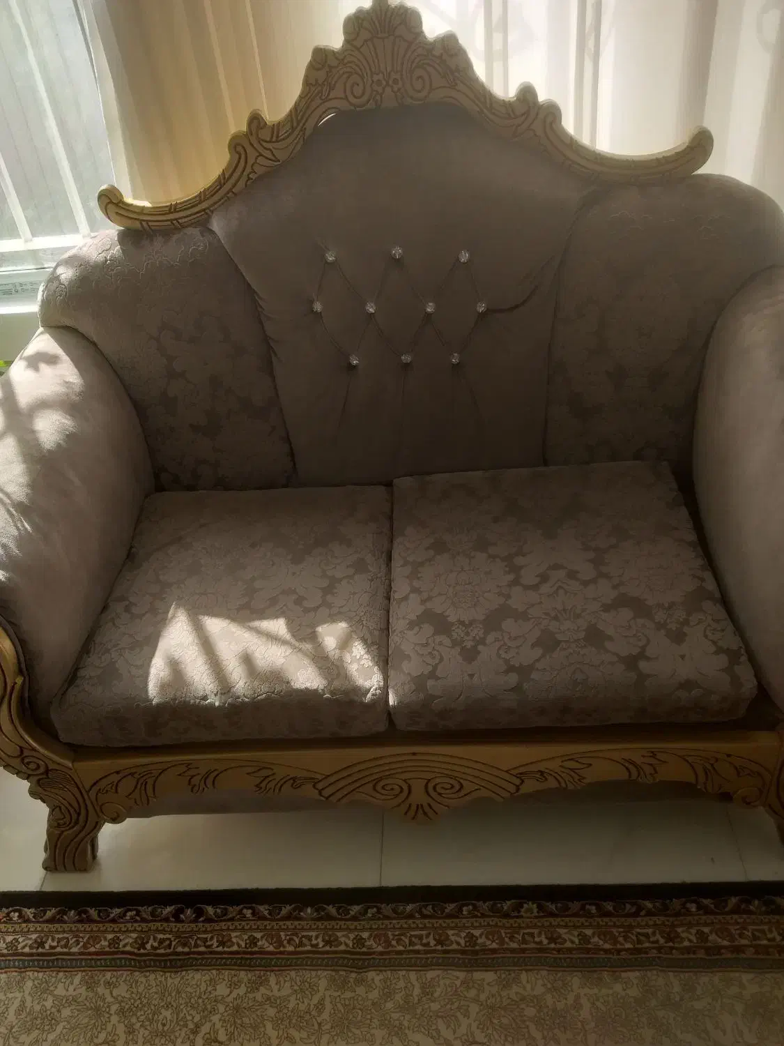 مبل ۷ نفره|مبلمان خانگی و میز عسلی|بوئین زهرا, |دیوار