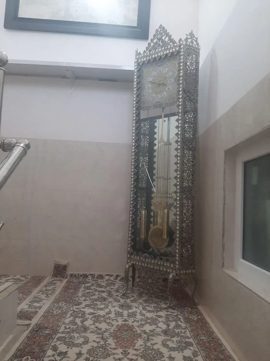 ساعت ایستاده برنز اصل|ساعت دیواری و تزئینی|اشتهارد, |دیوار