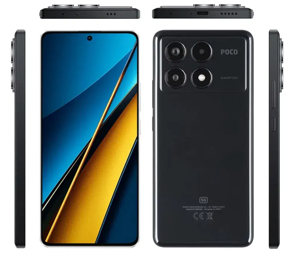 گوشی Poco x6 pro در حد نو ۵۱۲ رم ۱۲|موبایل|کازرون, |دیوار