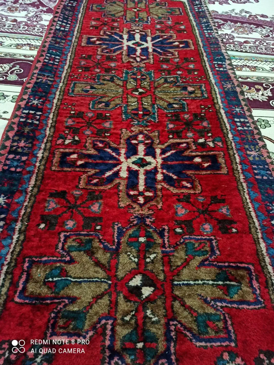 فرش کناره قدیمی دستباف اندازه ( ۱ در ۳ )|فرش|تبریز, |دیوار