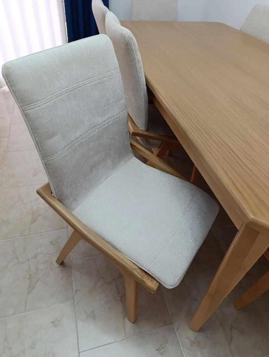 میز ناهارخوری هشت نفره نو|میز و صندلی غذاخوری|رویان, |دیوار