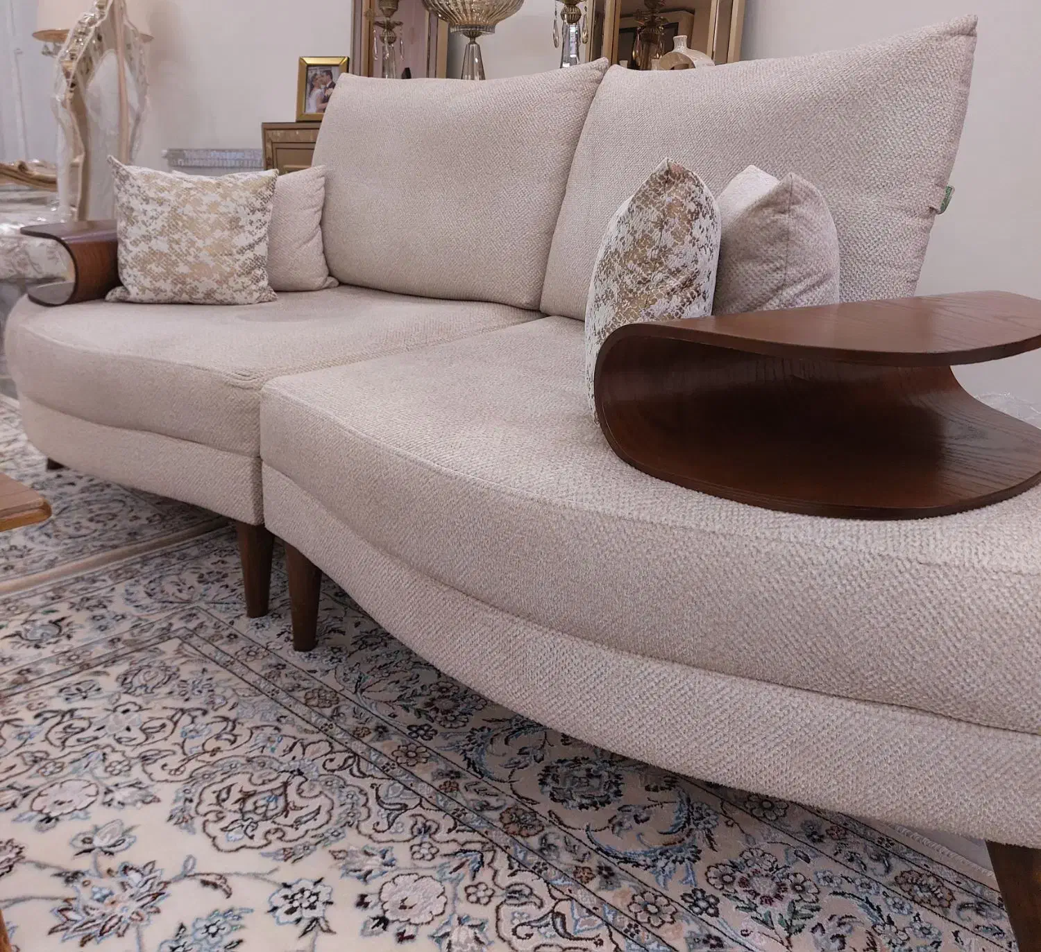 مبل دو نفره راحتی پارچه ترک مدرن|مبلمان خانگی و میز عسلی|کرج, فاز ۴ مهرشهر|دیوار