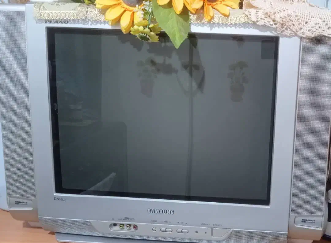 تلویزیون ۲۱ اینچ سامسونگ .صفحه تخت. سالم|تلویزیون و پروژکتور|فردیس, فرامرزیه|دیوار