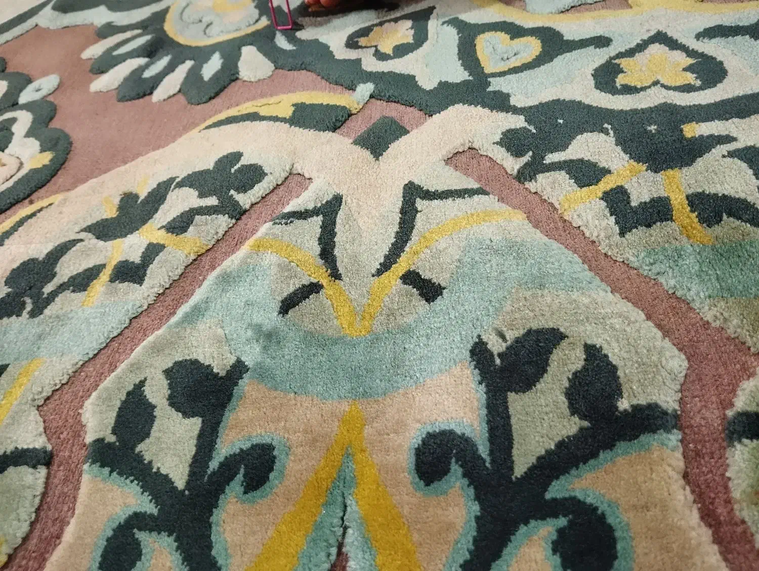 گلیم فرش گل برجسته|گلیم، جاجیم، گبه|قرچک, مهدیه|دیوار