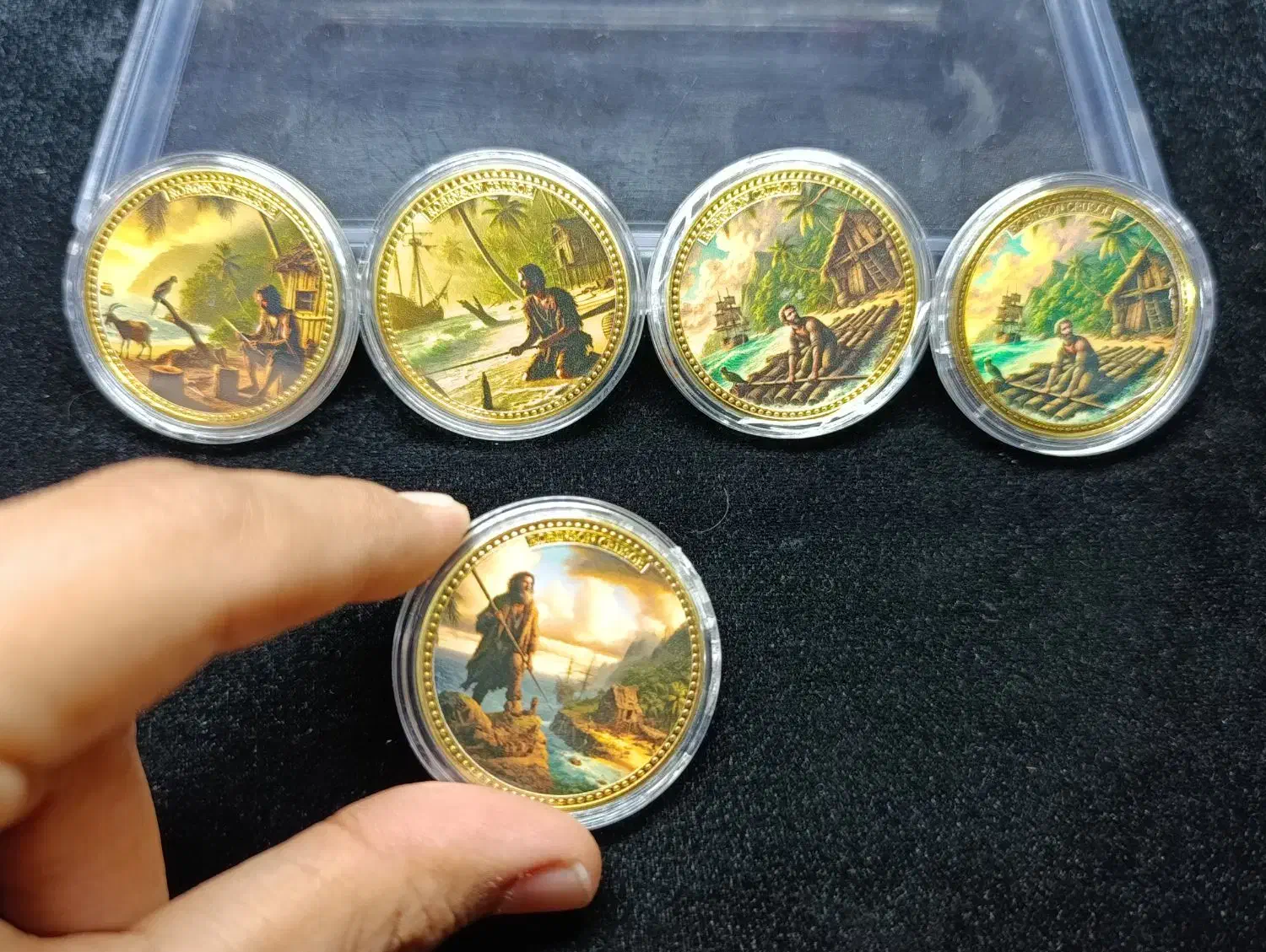 سکه های رابینسون کروزو|کلکسیون سکه، تمبر، اسکناس|ارومیه, |دیوار