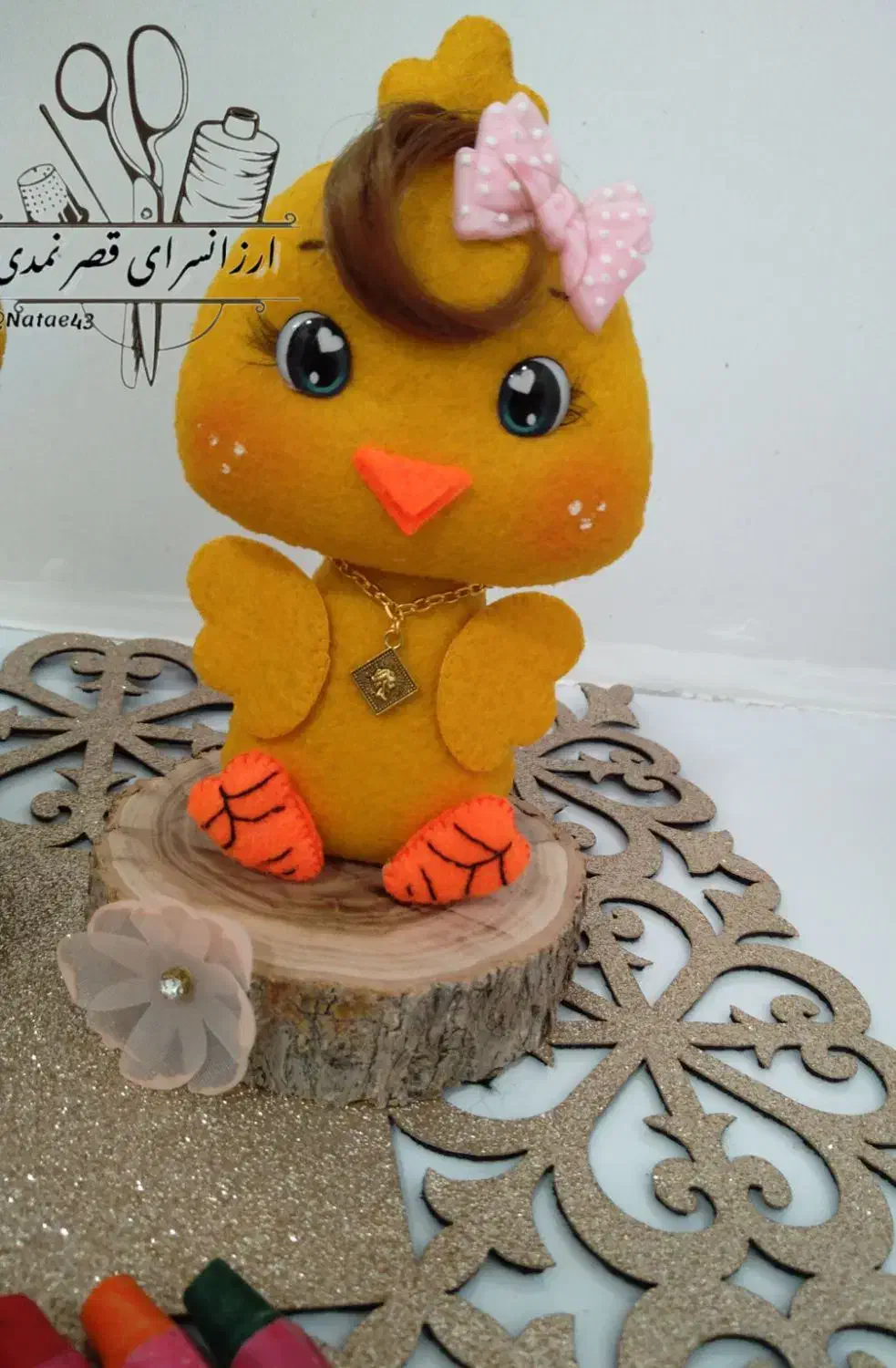 عروسک جوجه|اسباب‌بازی بچه|فردوس (خراسان), |دیوار