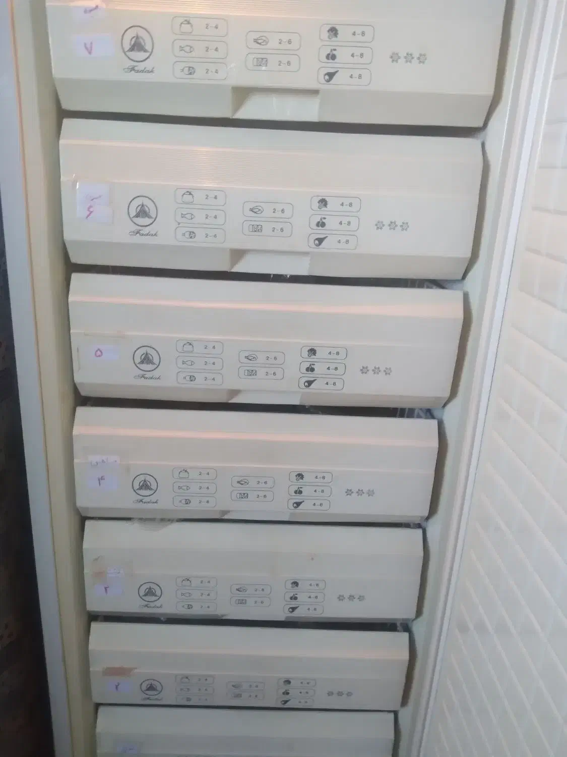 فریزر ۷ کشو|یخچال و فریزر|شال, |دیوار