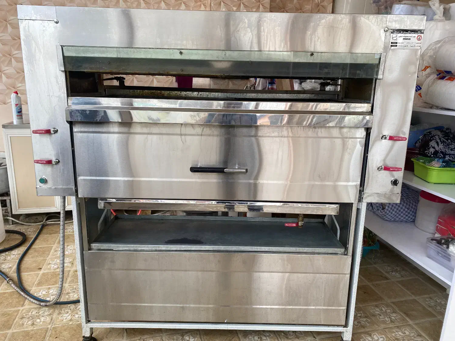 کباب پر تابشی دست دوم|اجاق گاز و لوازم برقی پختوپز|مرند, |دیوار