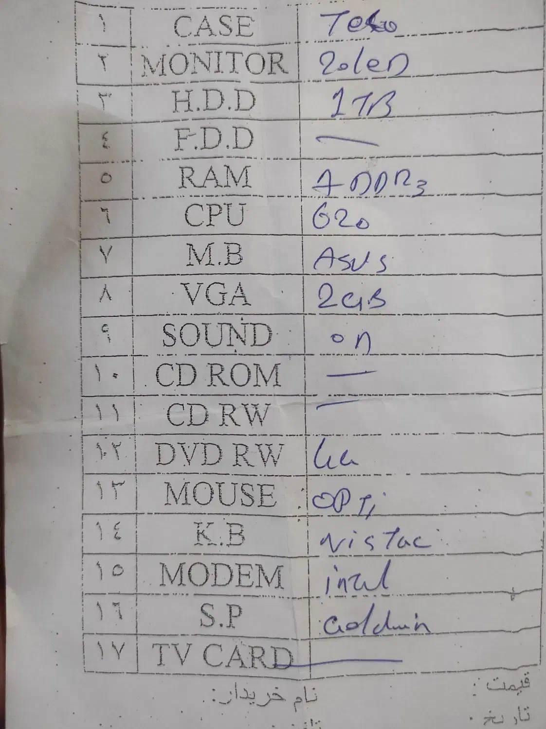 کامپیوتر خوانگی|رایانه رومیزی|شوشتر, |دیوار