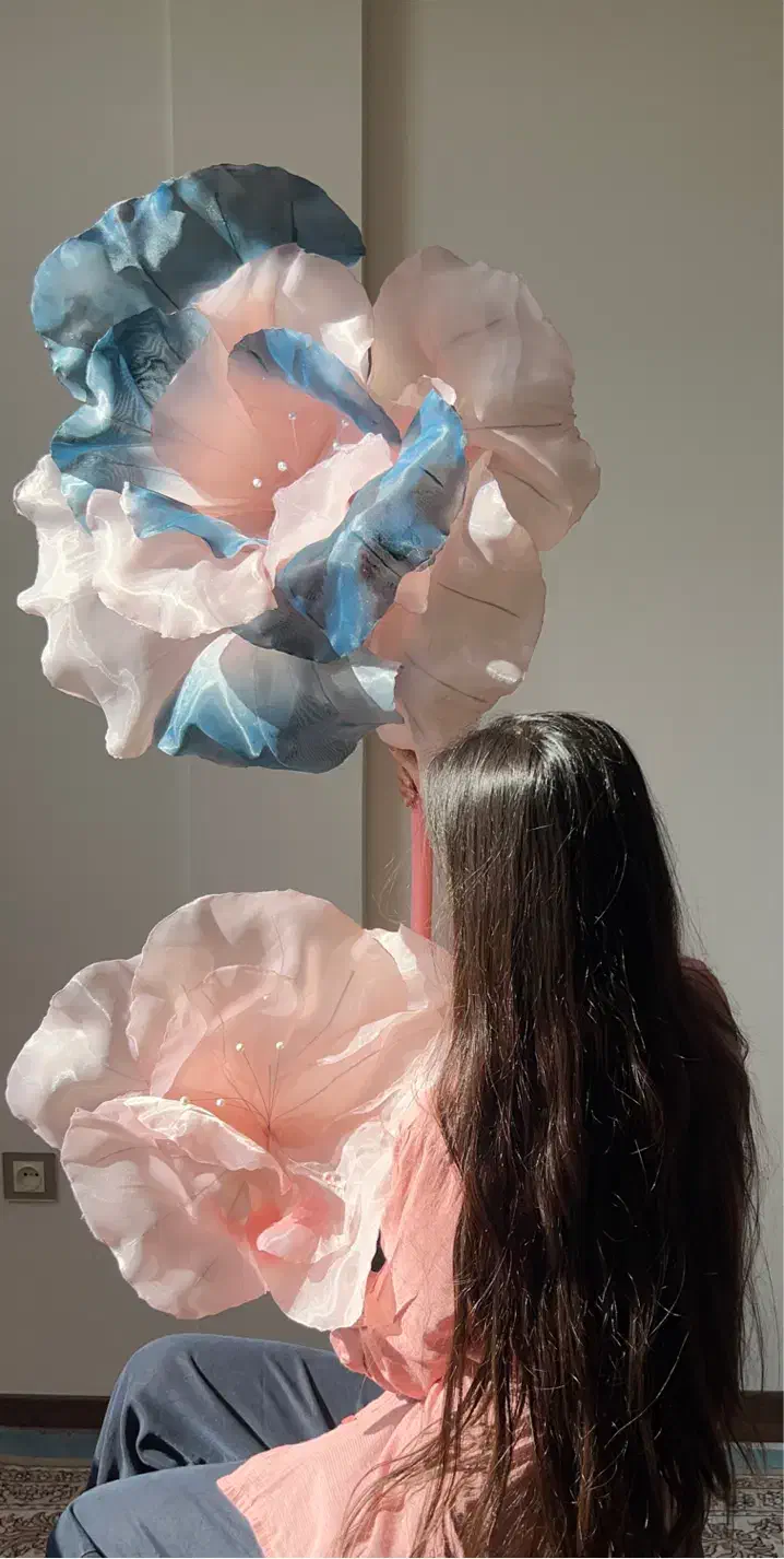 گل کاغذی و حریر|گل مصنوعی|مشهد, طلاب|دیوار