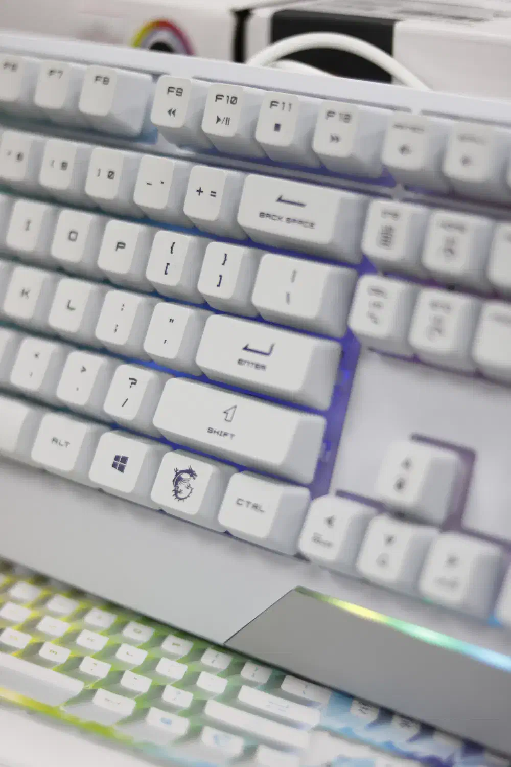 کیبورد گیمینگ msi gk30 vigor white|قطعات و لوازم جانبی رایانه|زاهدان, |دیوار