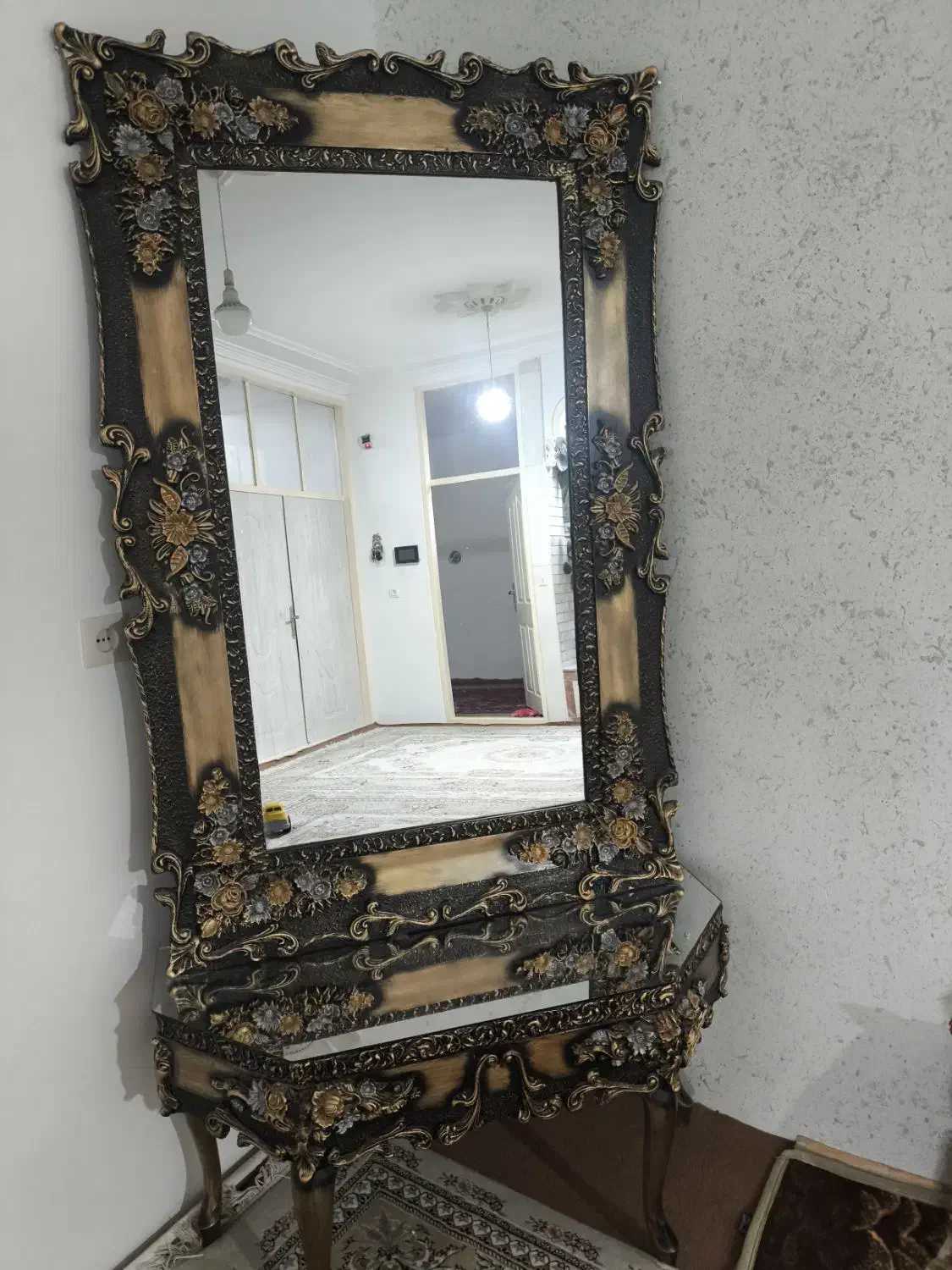 آینه کنسول|مبلمان خانگی و میز عسلی|میاندوآب, |دیوار