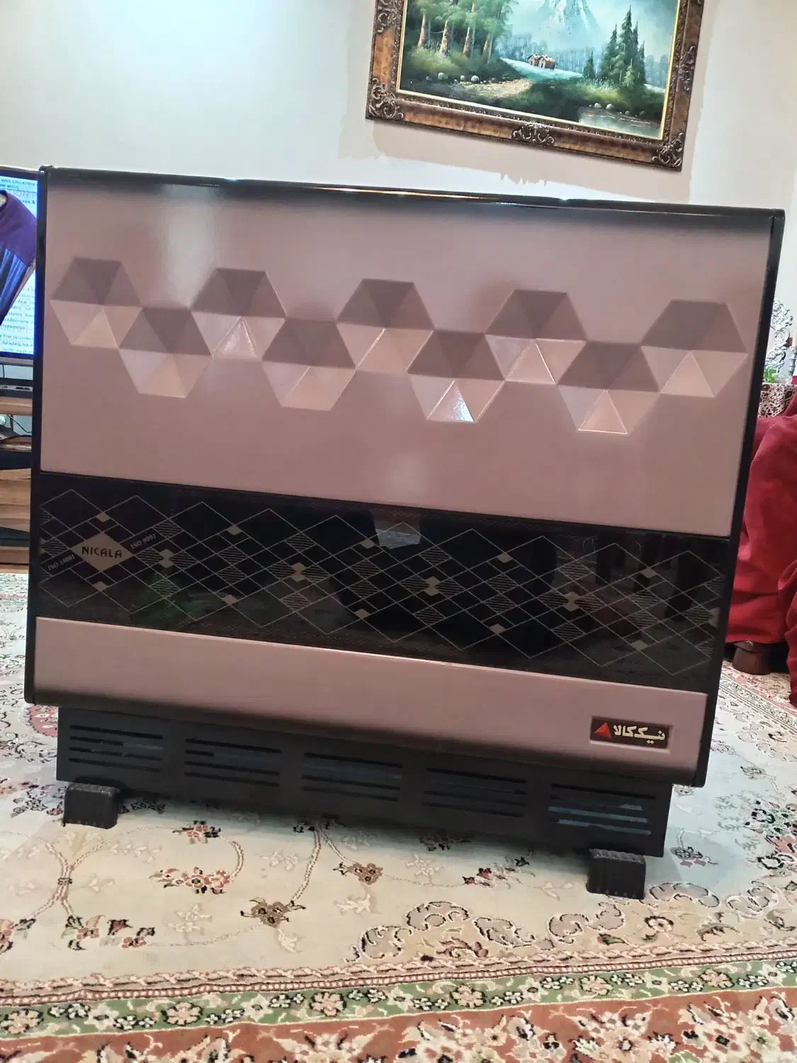 بخاری نیک کالای  ۱۳هزار نو سرویس،شده|بخاری، هیتر، شومینه|رشت, رودبارتان|دیوار