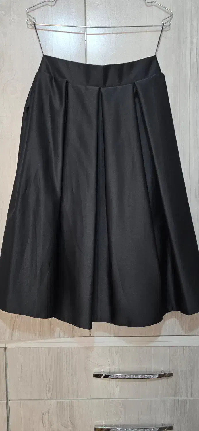 دامن زنانه پیله دار مشکی ۲ عدد|لباس|قرچک, مهدیه|دیوار