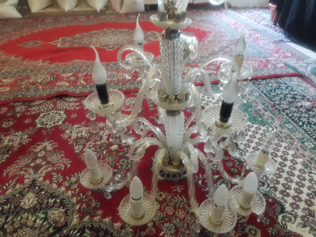 لوستر کارکرده|لوستر و چراغ آویز|بروجرد, |دیوار