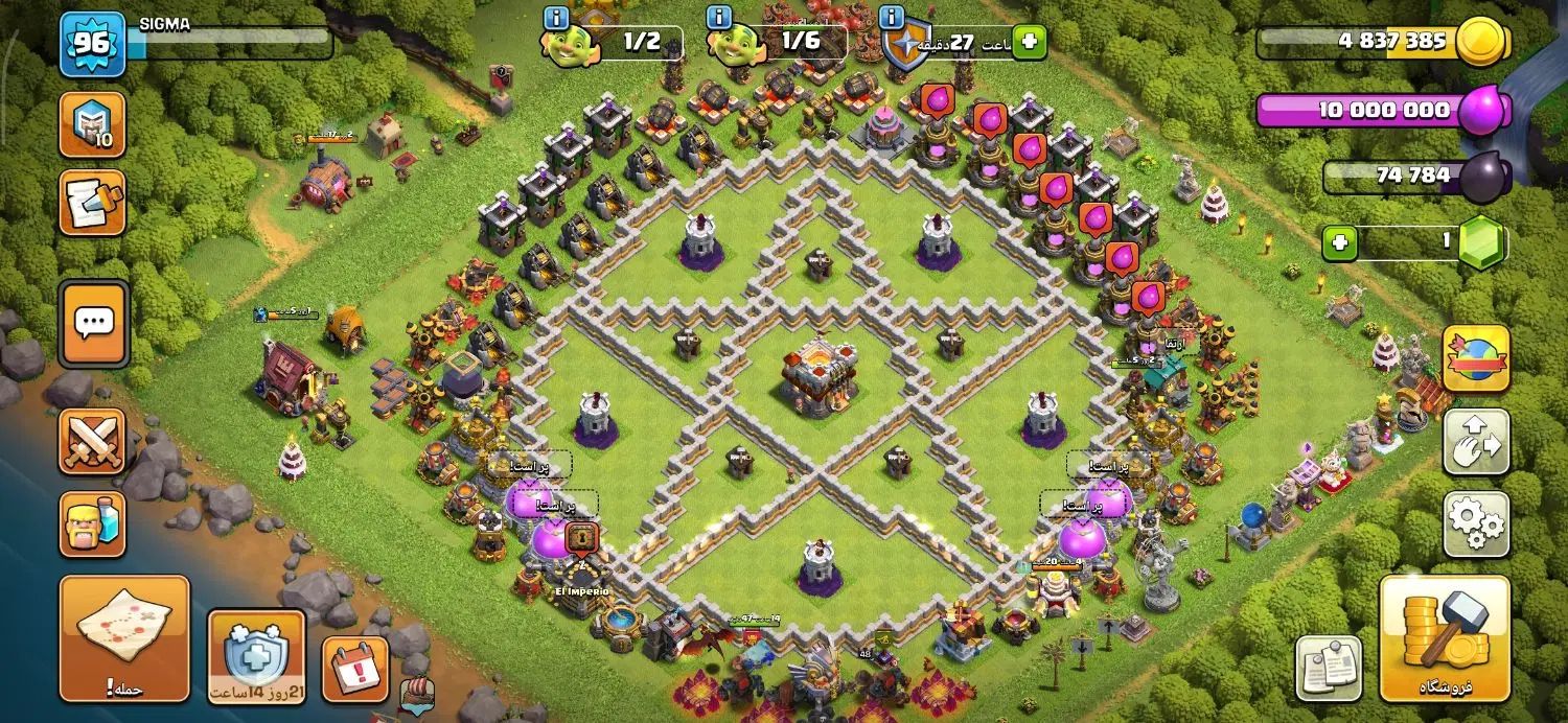 خریدوفروش اکانت کلش تان 11 موجود|کنسول، بازی ویدئویی و آنلاین|تهران, صاحب الزمان|دیوار