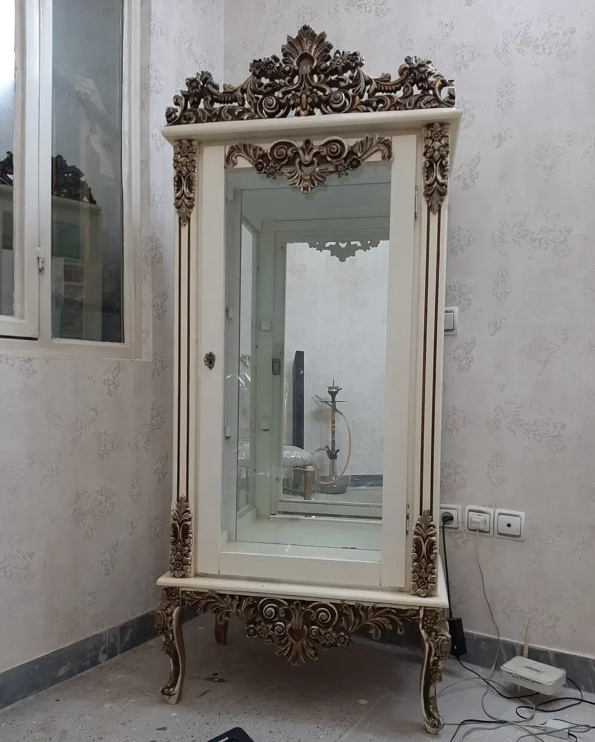 مینی بوفه سفید عروس|بوفه، ویترین، کنسول|اسلام‌شهر, شهرک محمدیه|دیوار