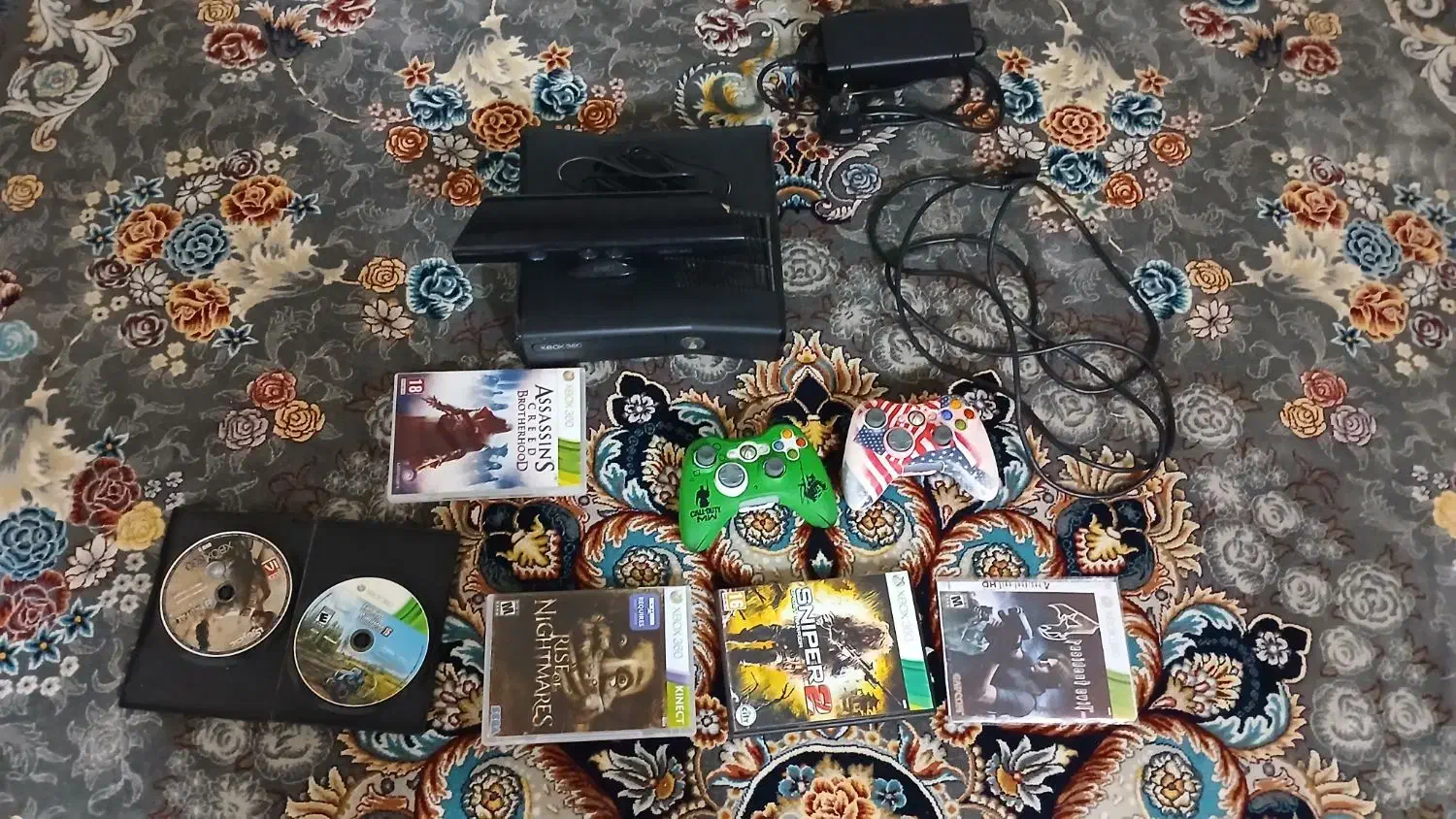 دستگاه ایکس باکس ۳۶۰|کنسول، بازی ویدئویی و آنلاین|قم, شهرک امام حسین|دیوار