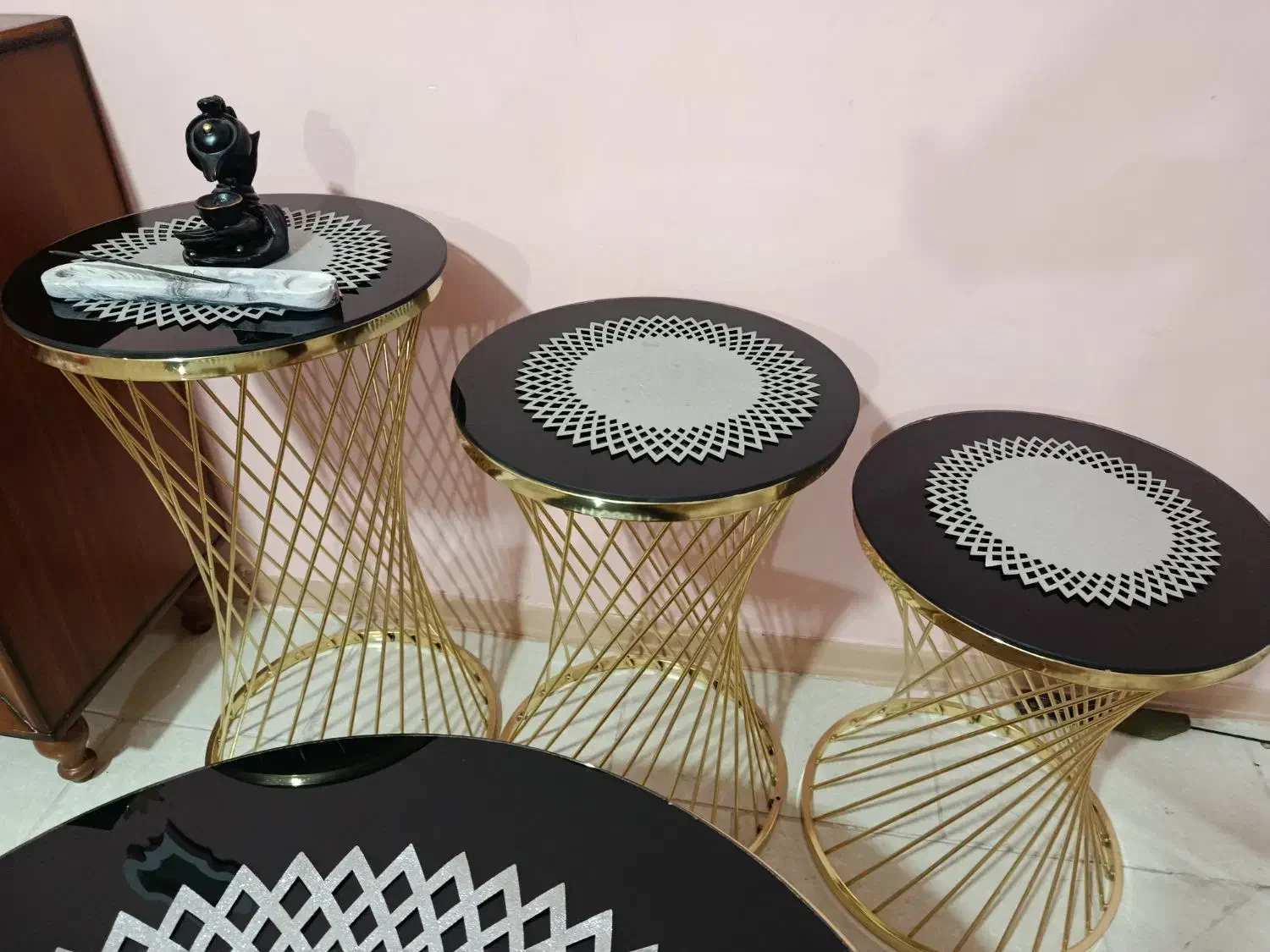 میز عسلی استیل|مبلمان خانگی و میز عسلی|محمدیه-قزوین, |دیوار