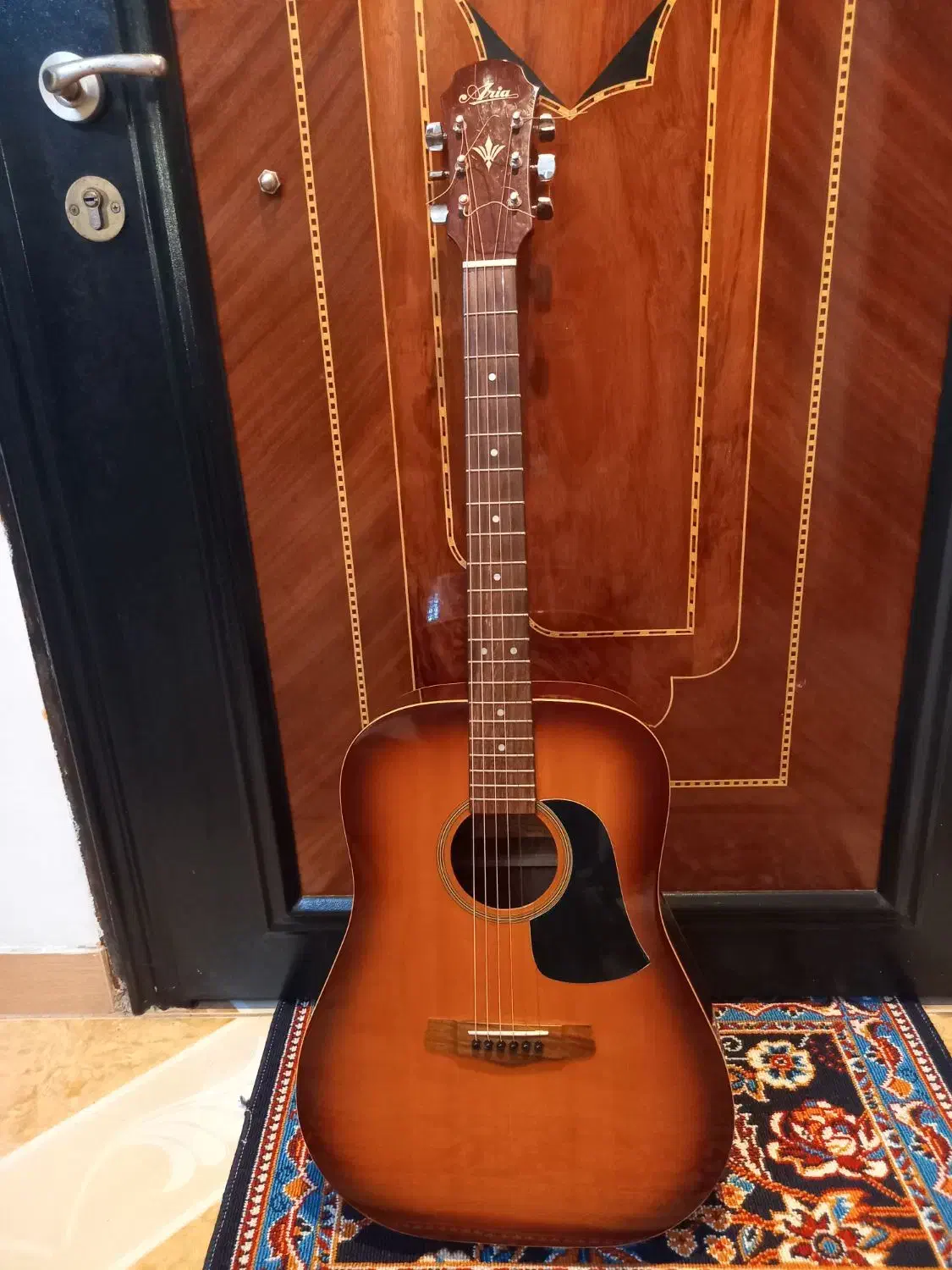 گیتار Aria aw75bs|گیتار، بیس، امپلیفایر|رشت, دیلمان|دیوار