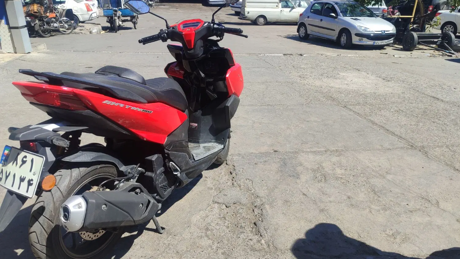 متین موتور 150cc 1404|موتورسیکلت|مشهد, حسینآباد|دیوار