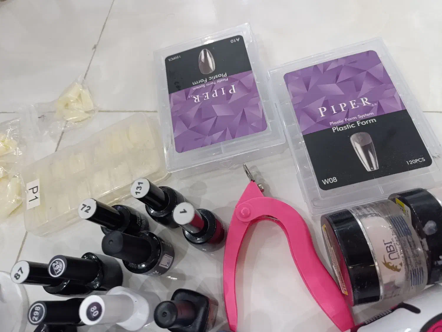 لوازم کامل کاشت ناخن|آرایشی، بهداشتی، درمانی|صباشهر, |دیوار