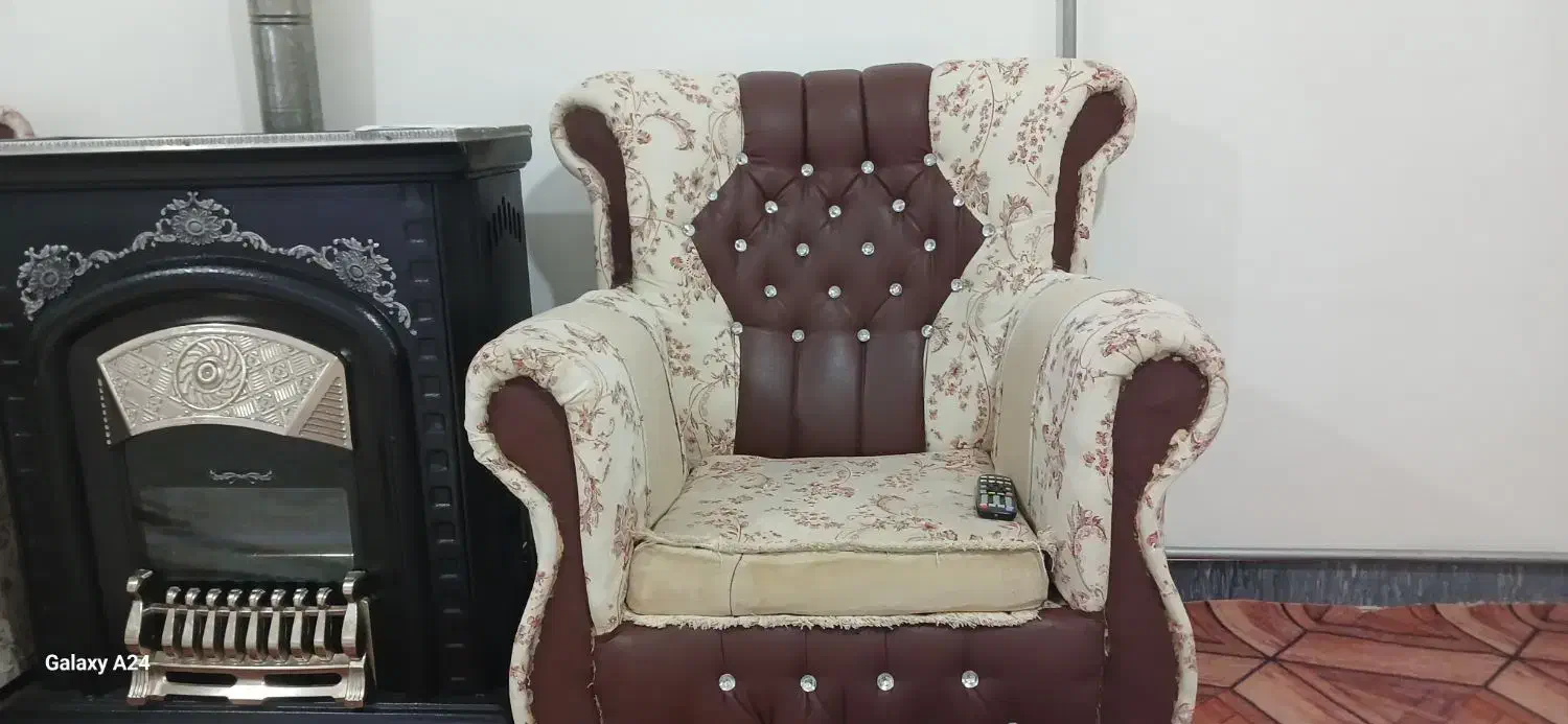 مبل هفت نفره|مبلمان خانگی و میز عسلی|اهر, |دیوار