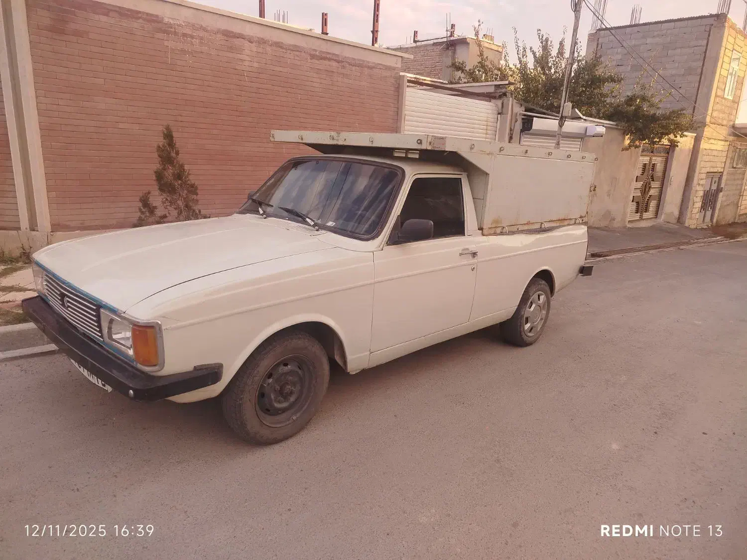 پیکان وانت مدل ۸۷دوگانه کارخانه شاسی سالم|خودرو سواری و وانت|ورزقان, |دیوار