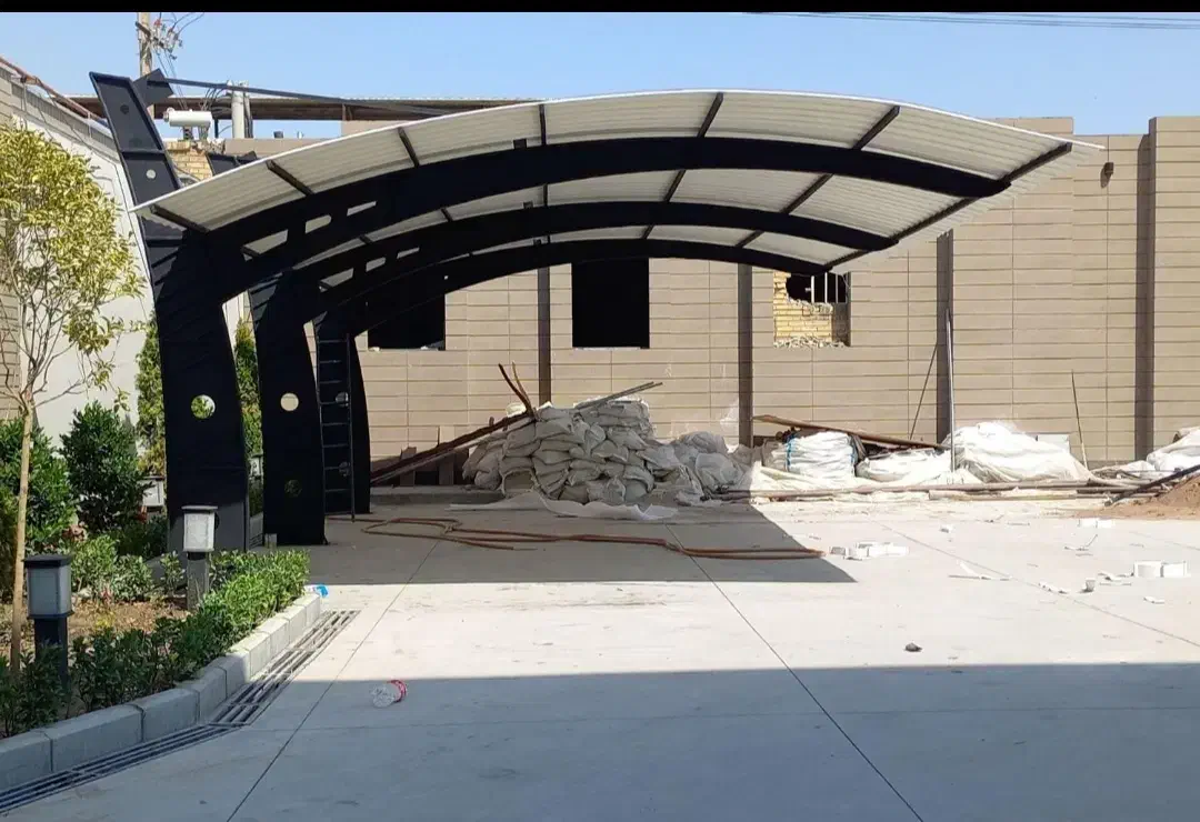 سایبان بدون پایه مزاحم سایه بان|خدمات پیشه و مهارت|ابرکوه, |دیوار