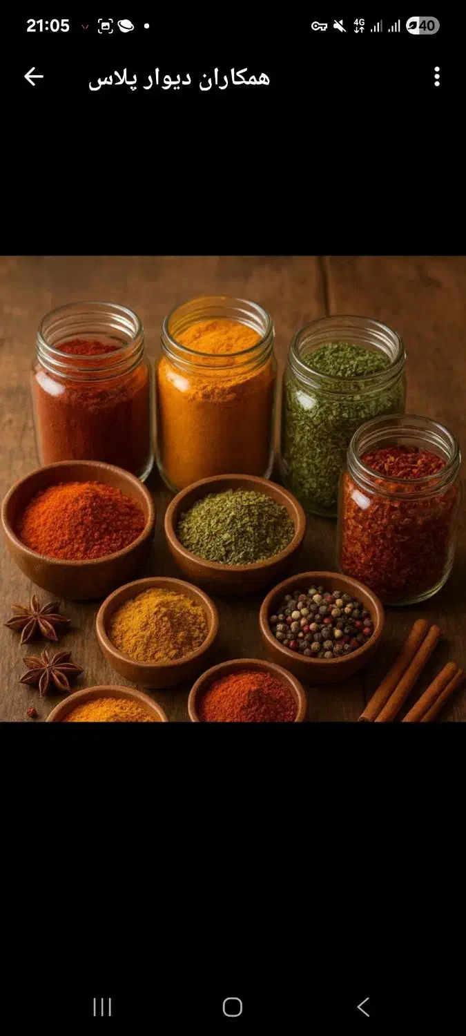 ادویه رستورانی /با کیفیت/متنوع/قیمت عمده|خوردنی و آشامیدنی|تهران, امیریه|دیوار