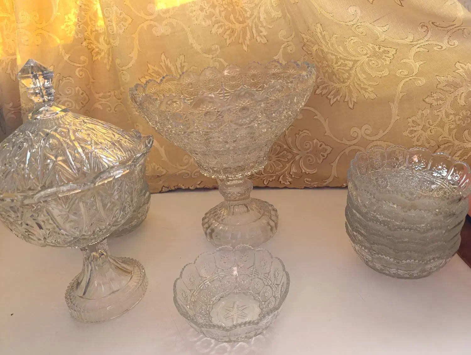 شکلات خوری و آجیل خوری به همراه کاسه|ظروف سرو و پذیرایی|پاکدشت, حصار امیر|دیوار