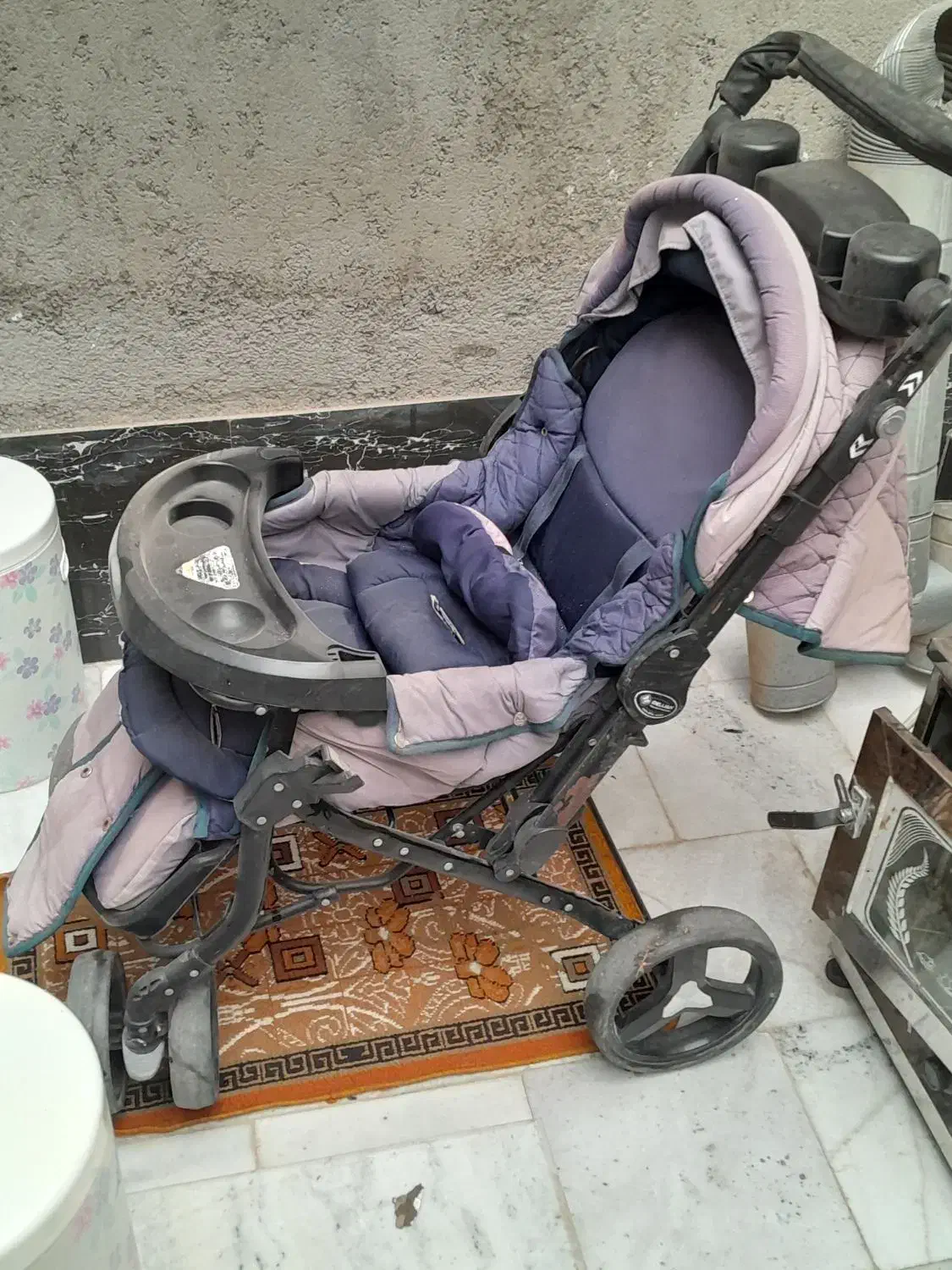 کالسکه در حد نو سالم|کالسکه و لوازم جانبی|مینودشت, |دیوار